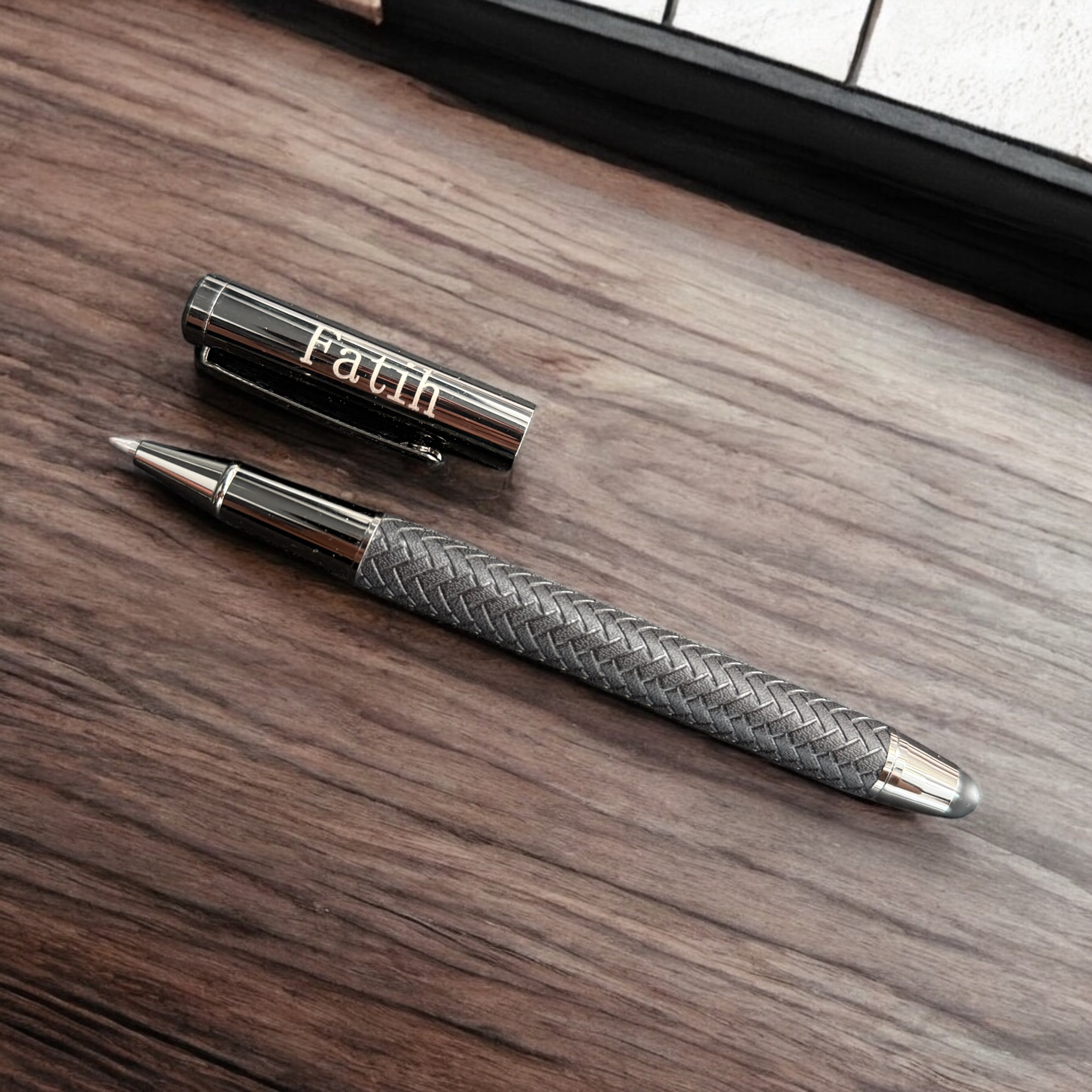 Kugelschreiber Black Space Grau