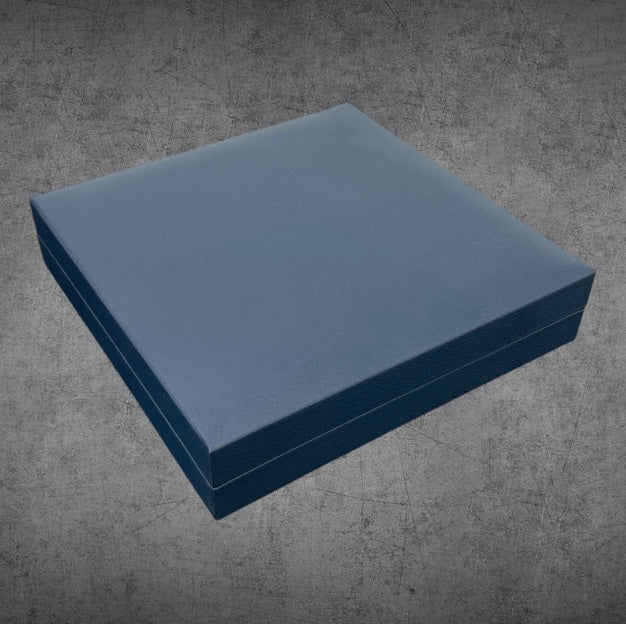 Kehribar Tesbih Braun / Blaue Geschenkbox & 925 Silber