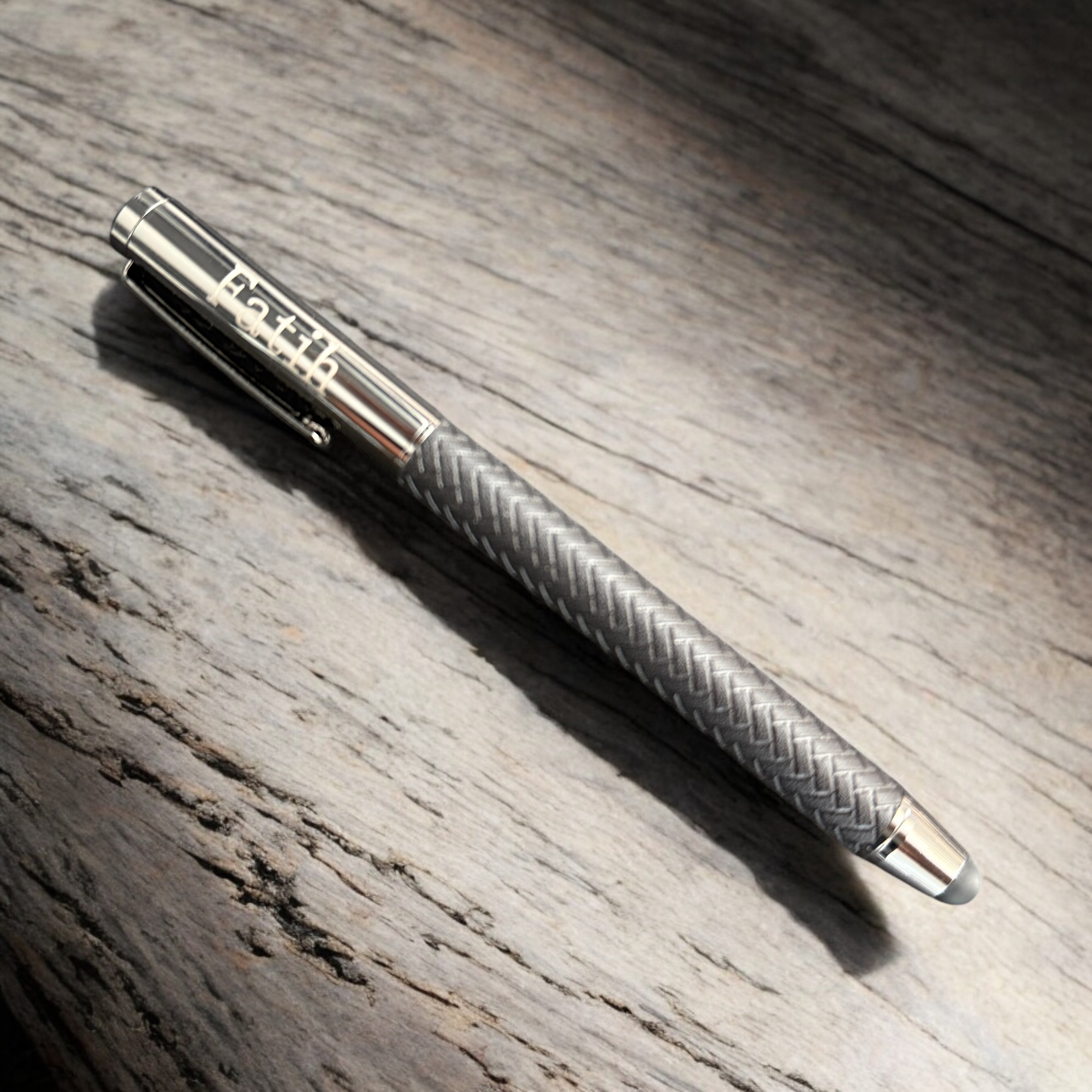 Kugelschreiber Black Space Grau