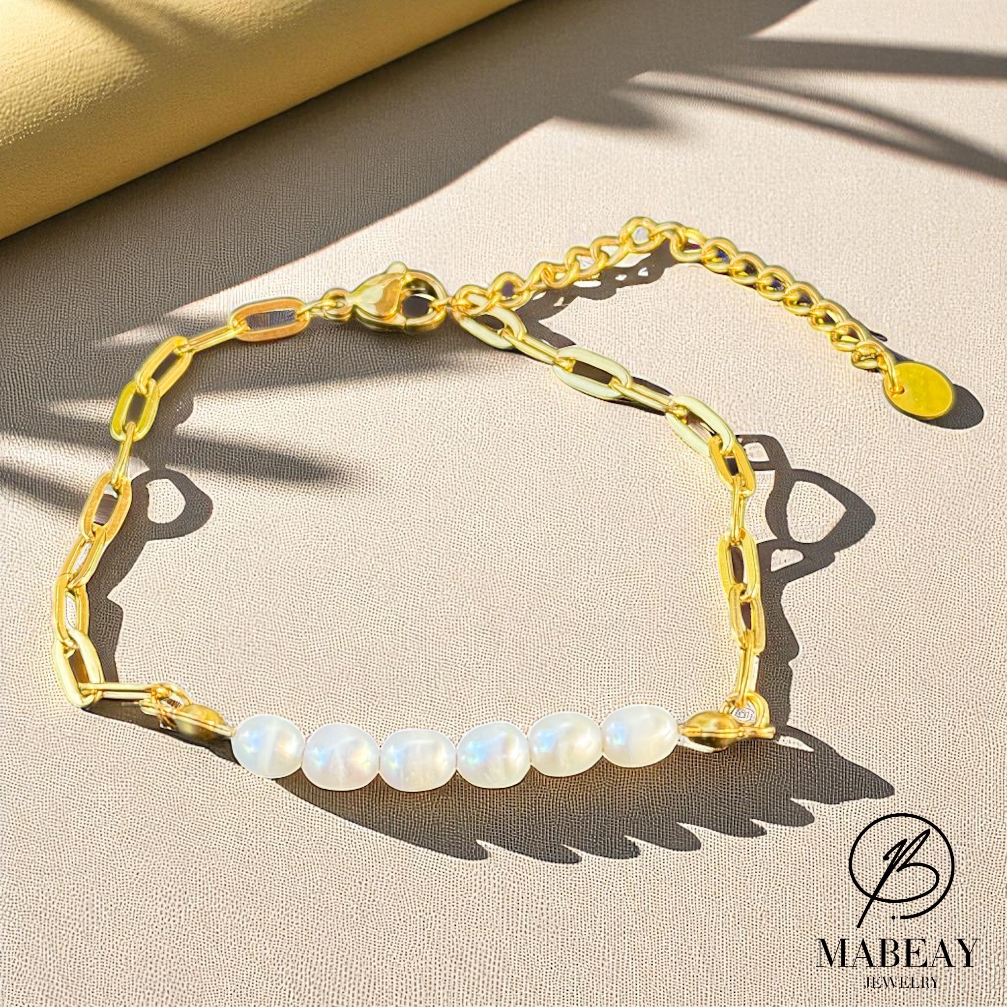 Inci Tasi mit Edelstahl Kette Armband Damenschmuck