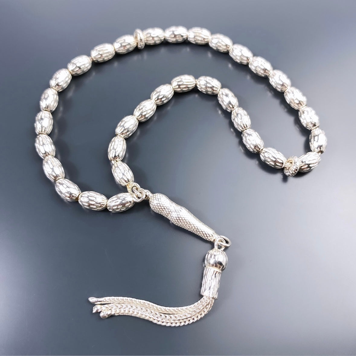 Silber Tesbih 925 Arpa Kesim