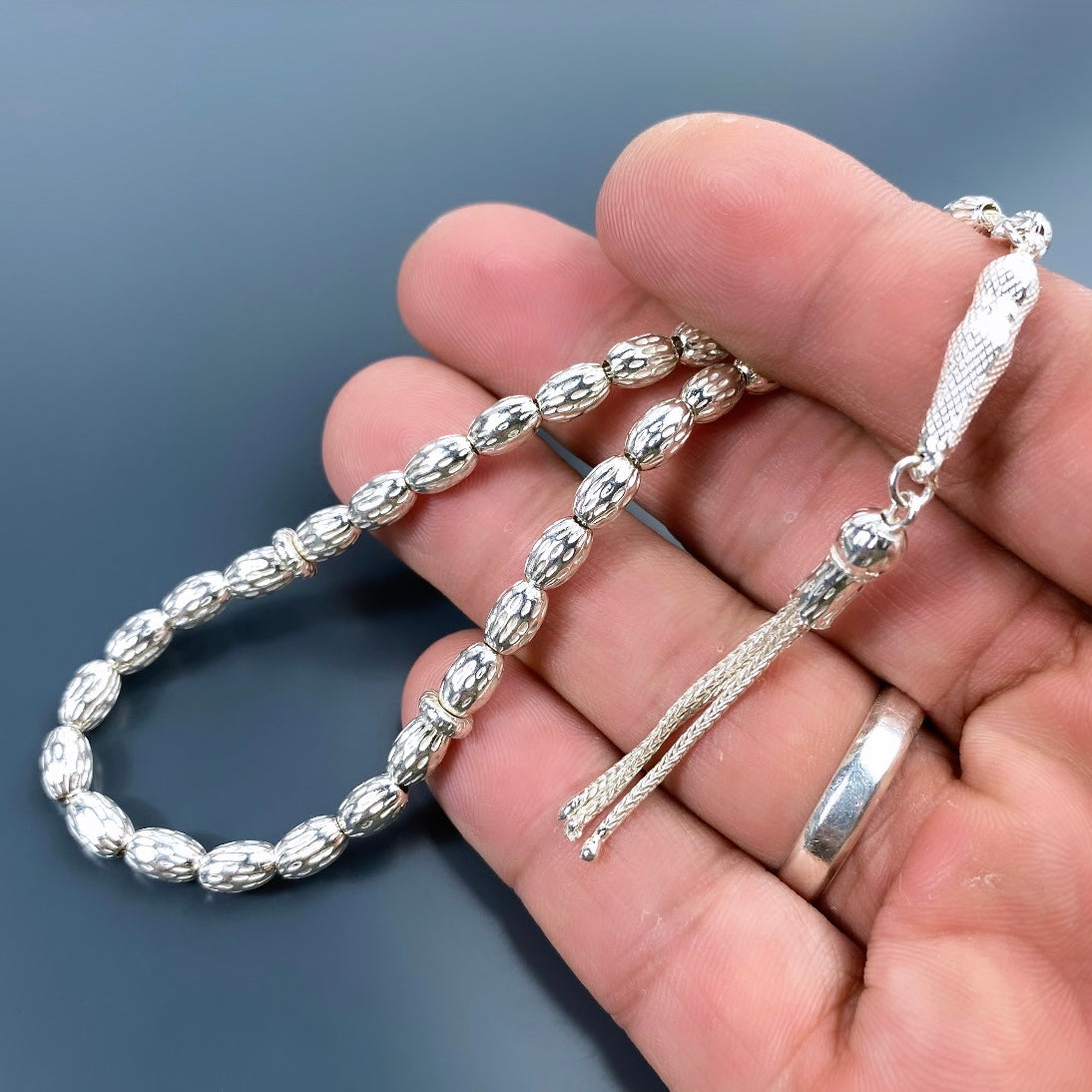 Silber Tesbih 925 Arpa Kesim