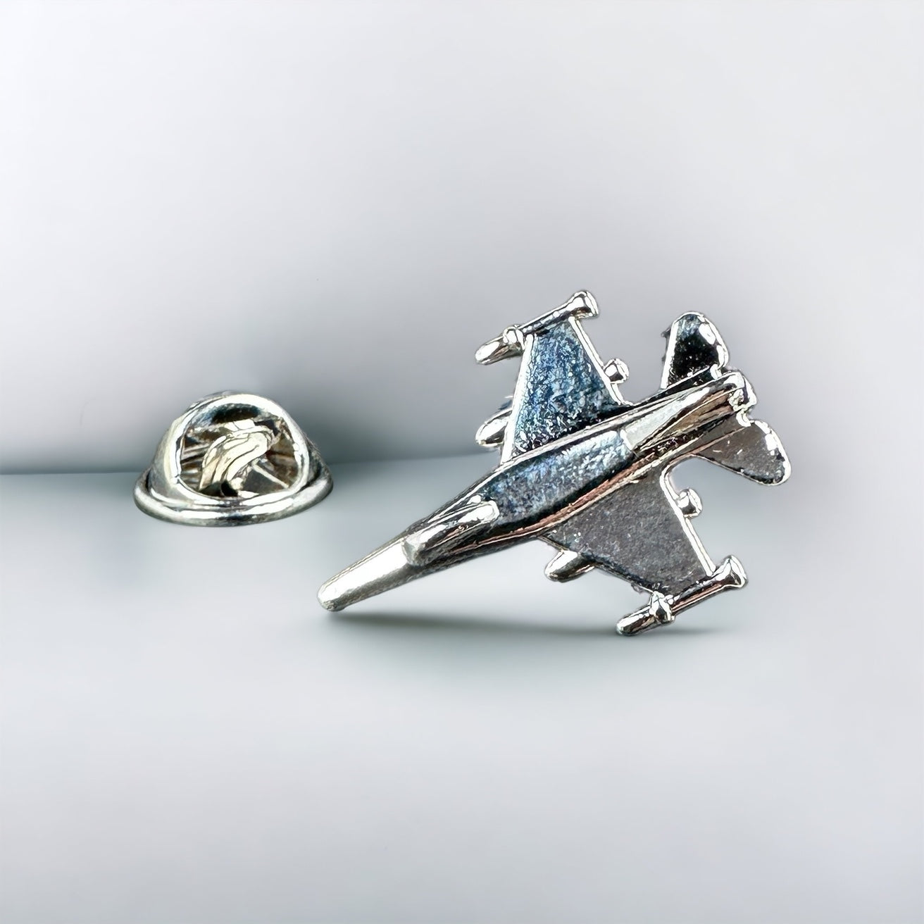 Yaka Rozeti Ucak Silber