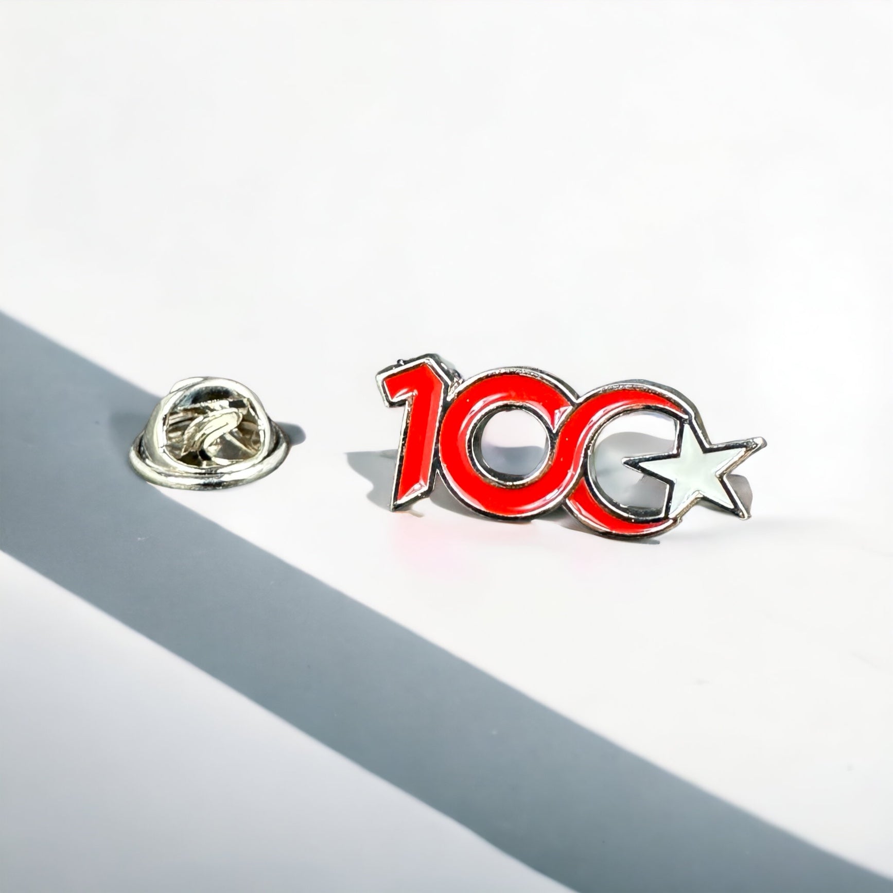 Yaka Rozeti Türkiye 100 Yil Özel Logo
