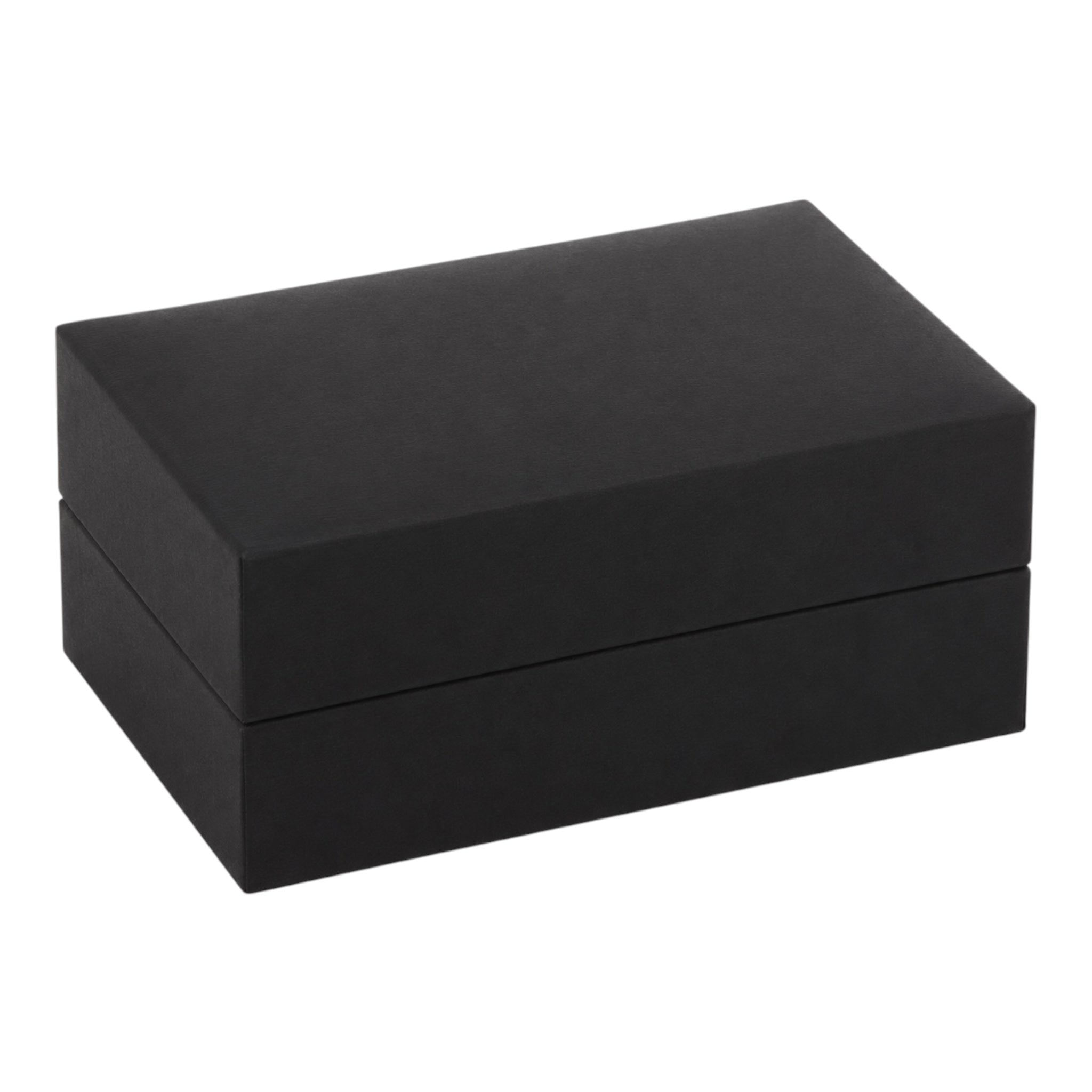 Personalisierte Ringschatulle Schwarz mit goldener Gravur | Ringbox Hochzeit