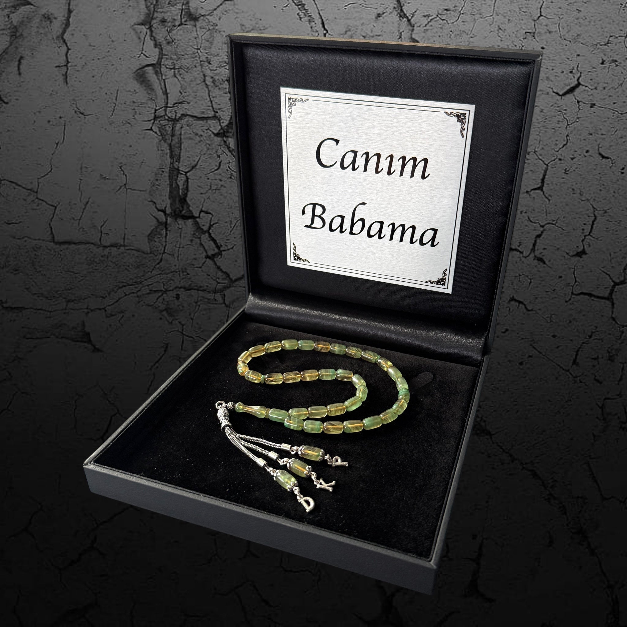 SIKMA Kehribar 925 Silber Tesbih Geschenkset mit exklusiver Geschenkbox Limitiert