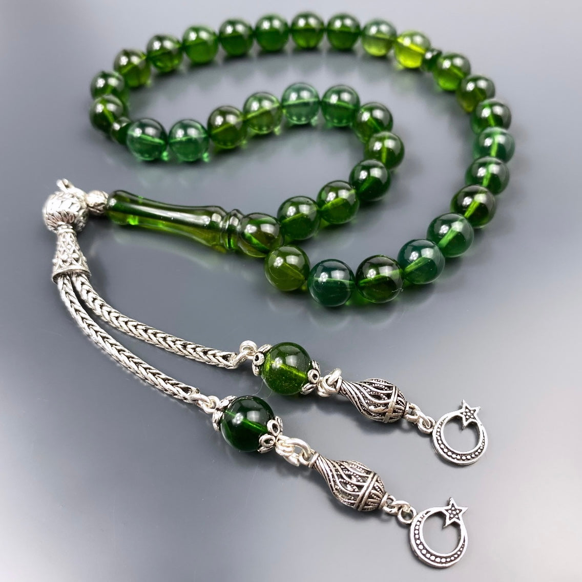 Kehribar Tesbih Gebetskette Perlenkette Männerschmuck Tesbih mit Namen personalisiert namaz tesbih