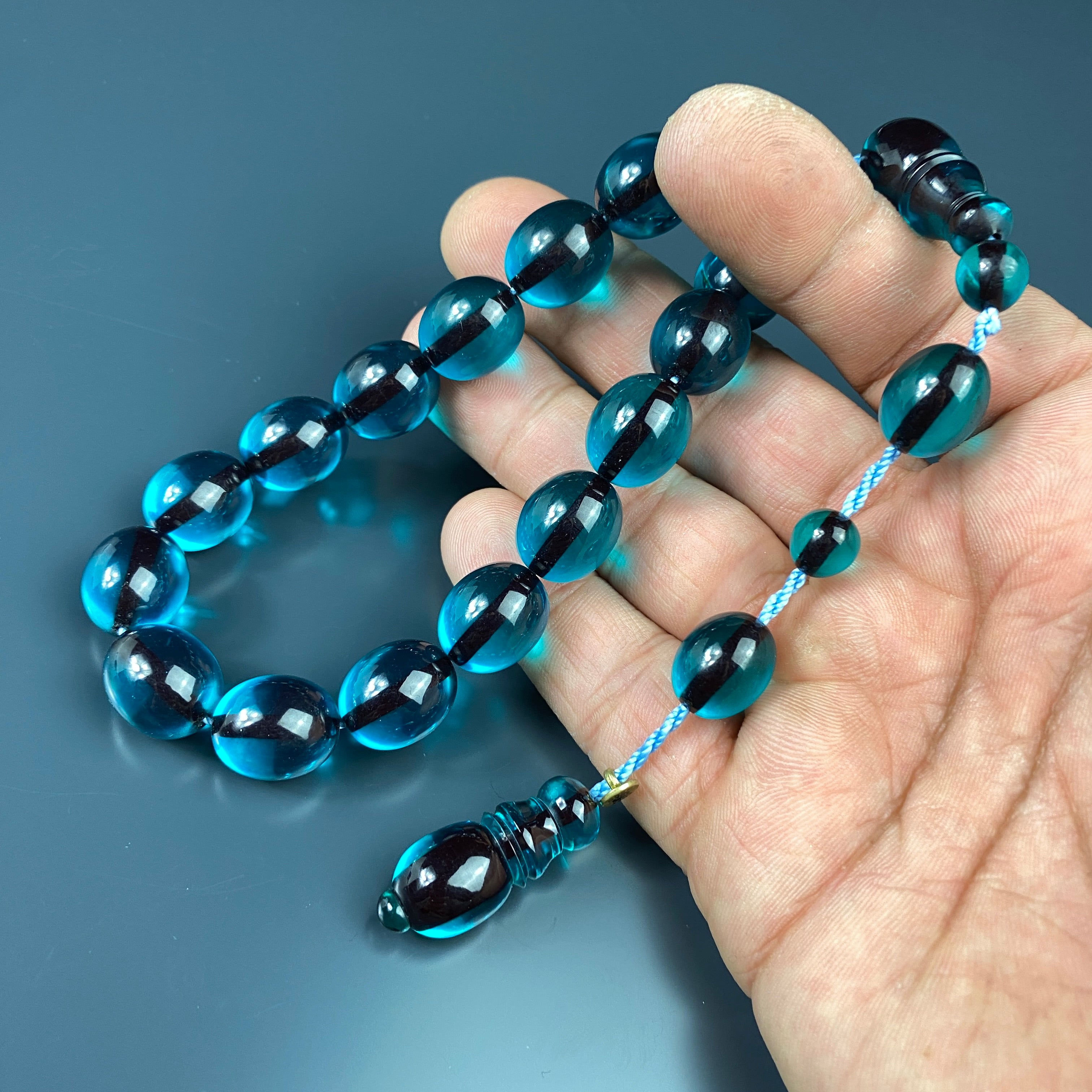 Maskot Tesbih SIKMA KEHRIBAR Sak-Sak Türkis