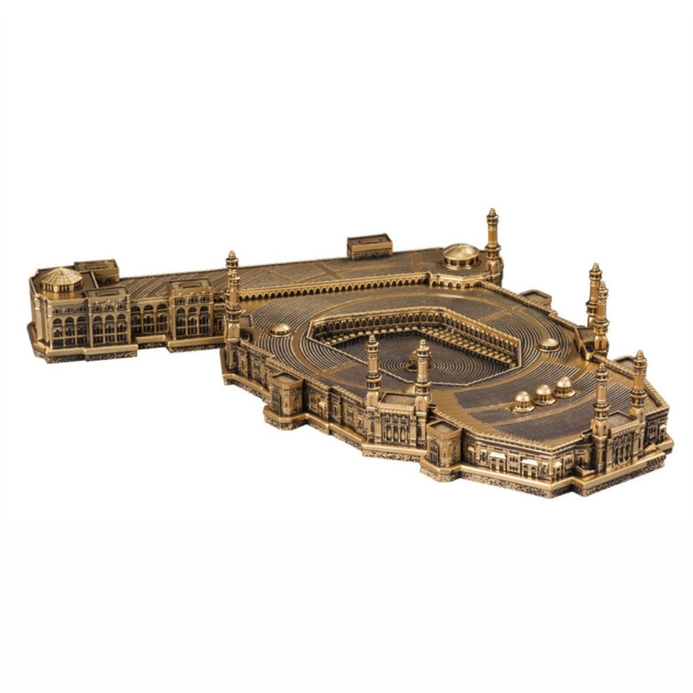 Mescidi Haram Kabe Beytullah Biblo Altin Renk Özel Tasarim