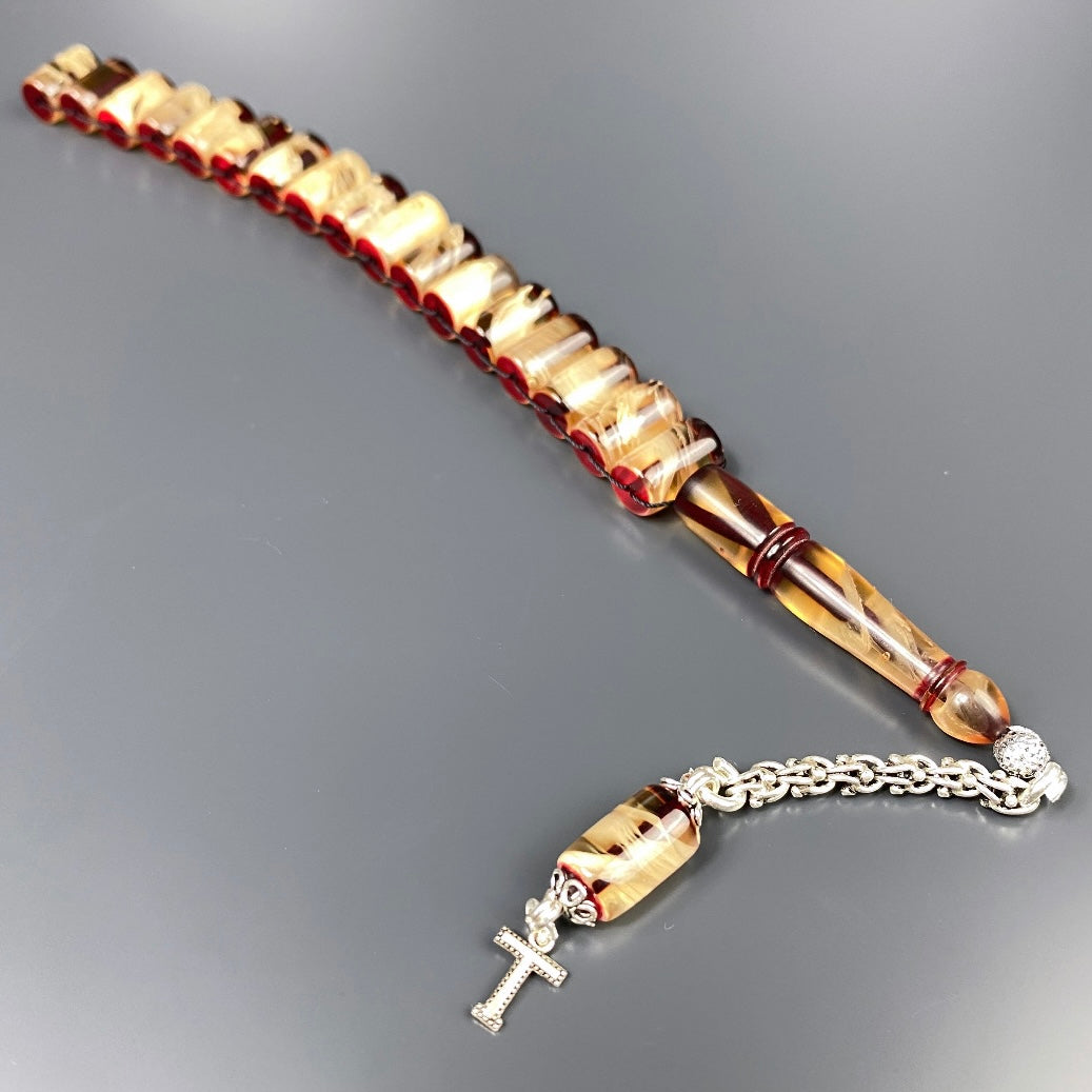 Zaza Tesbih SIKMA Renk Süzme özel yapim personalisiert 925 Silber