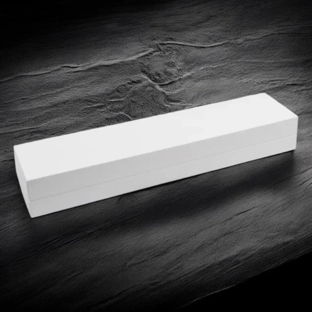 Kehribar Tesbih Gelb / Weiße Holzbox & 925 Silber