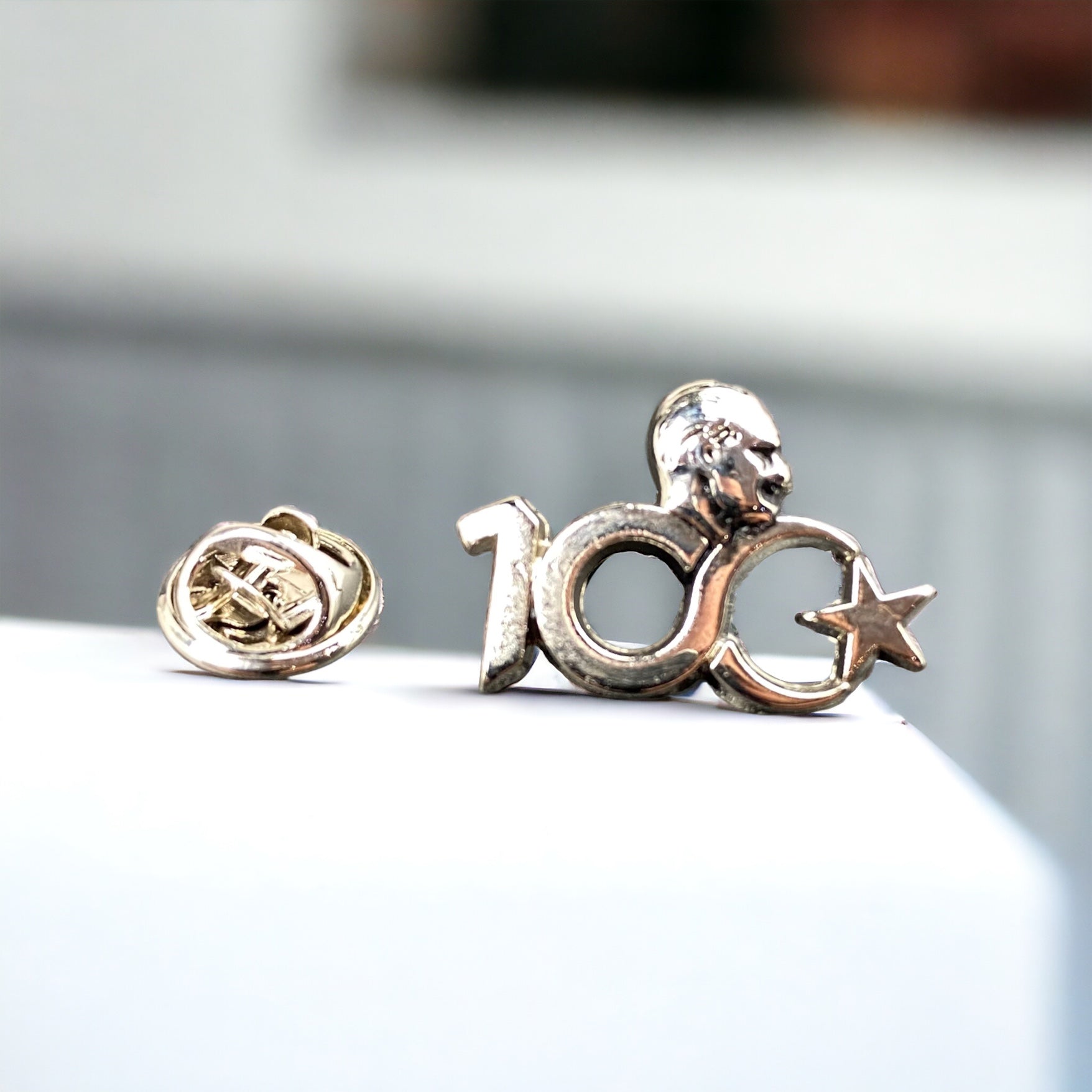 Yaka Rozeti Türkiye 100 Yil Özel Logo 4