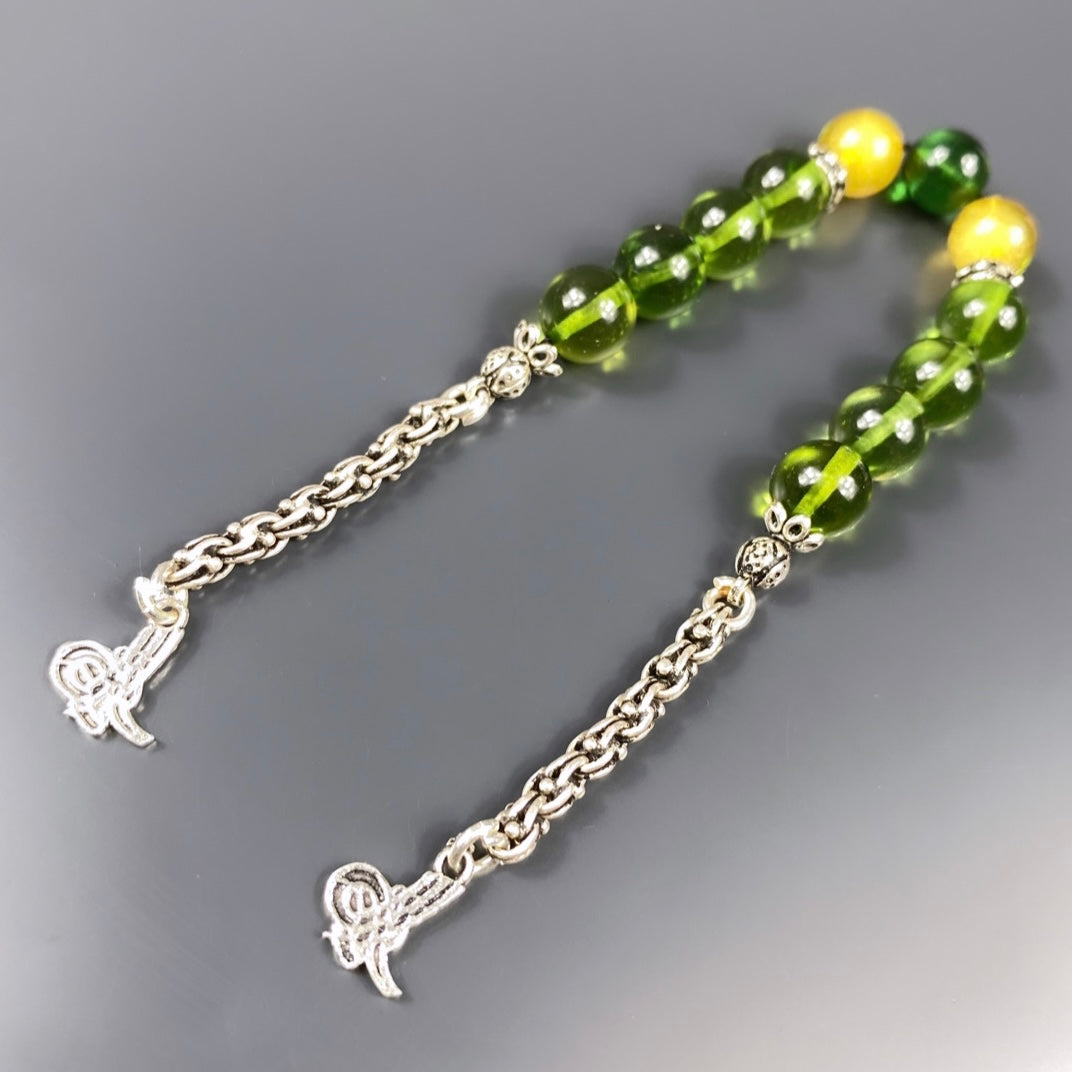 Kehribar Zaza Tesbih 925 Silver