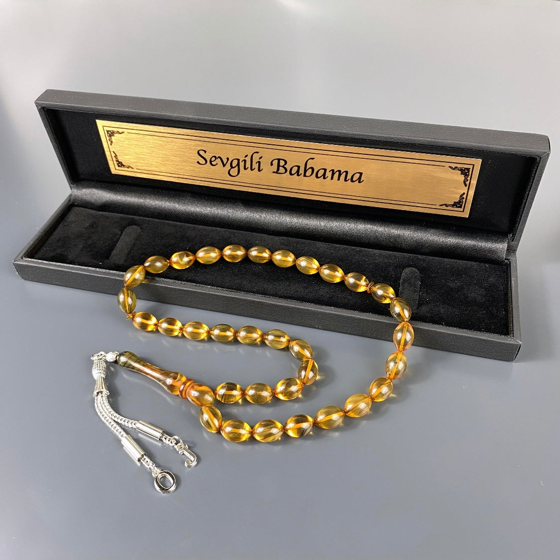 Ateş Sıkma Tesbih personalisiert – Geschenk mit Bedeutung