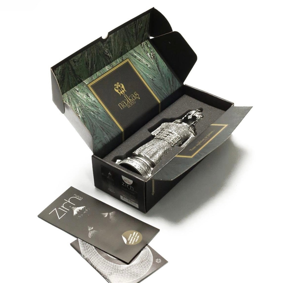 Zırh Boytu Gümüs Renk Biblo