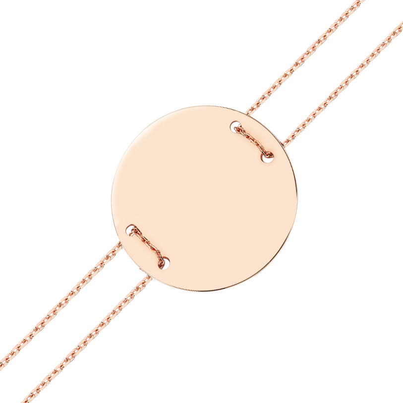 Namen Armband / isimli Bileklik 925 Silber - Rosegold renk