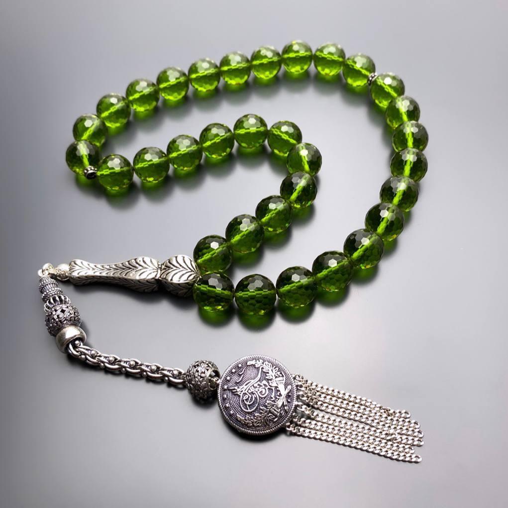 Zultanit Tesbih Büyük Boy Tugra