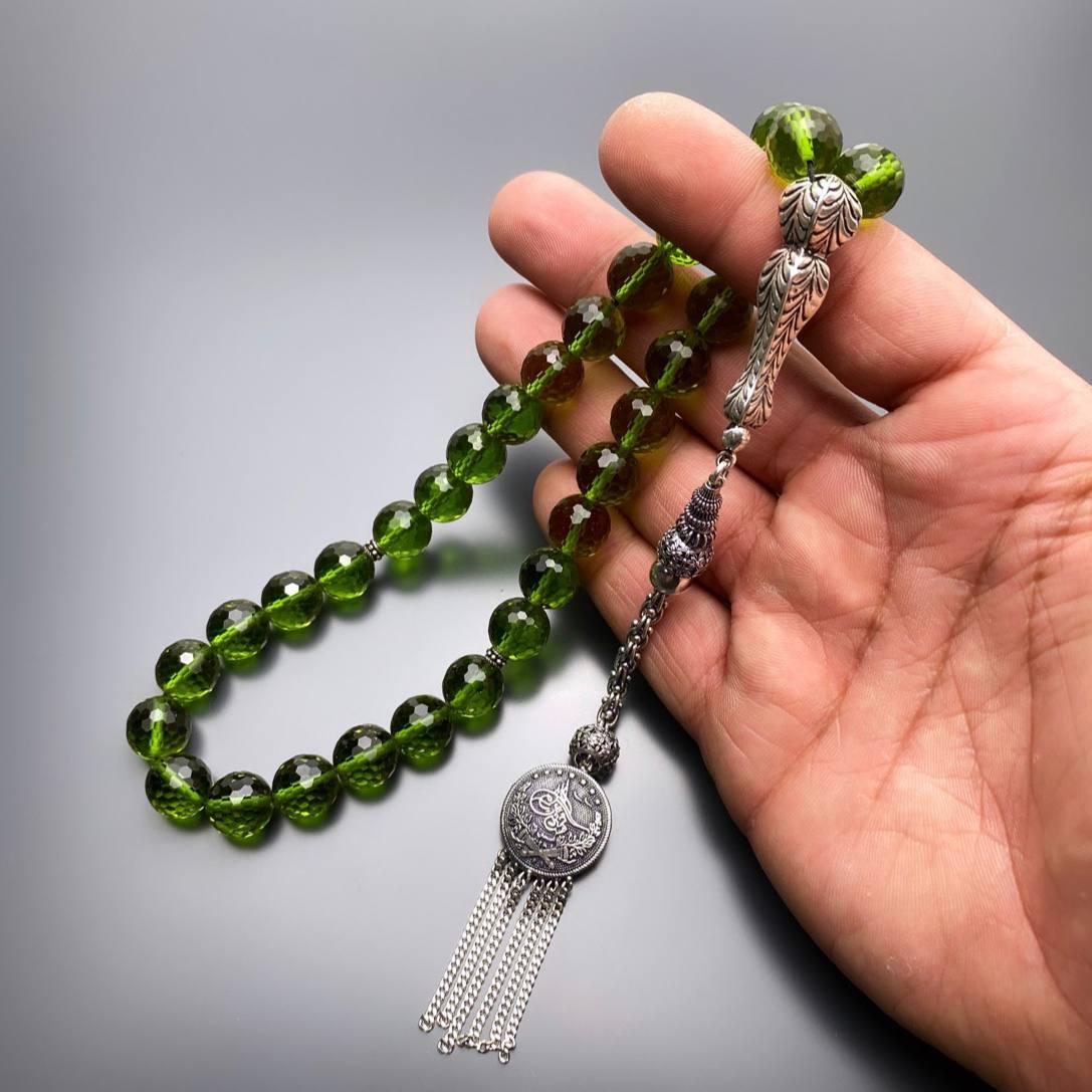 Zultanit Tesbih Büyük Boy Tugra