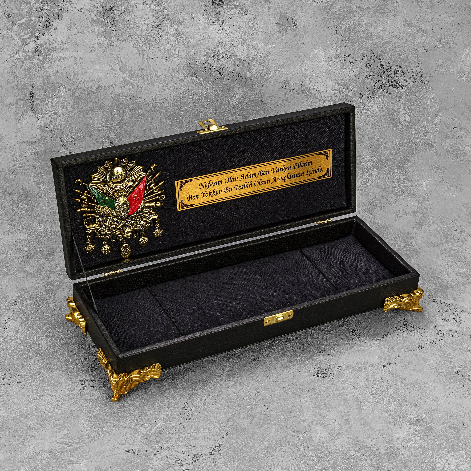 Almanya Tesbih Gebetskette Box Kutu personalisiert