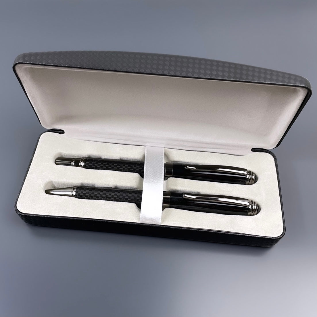 Kugelschreibe Set CARBON