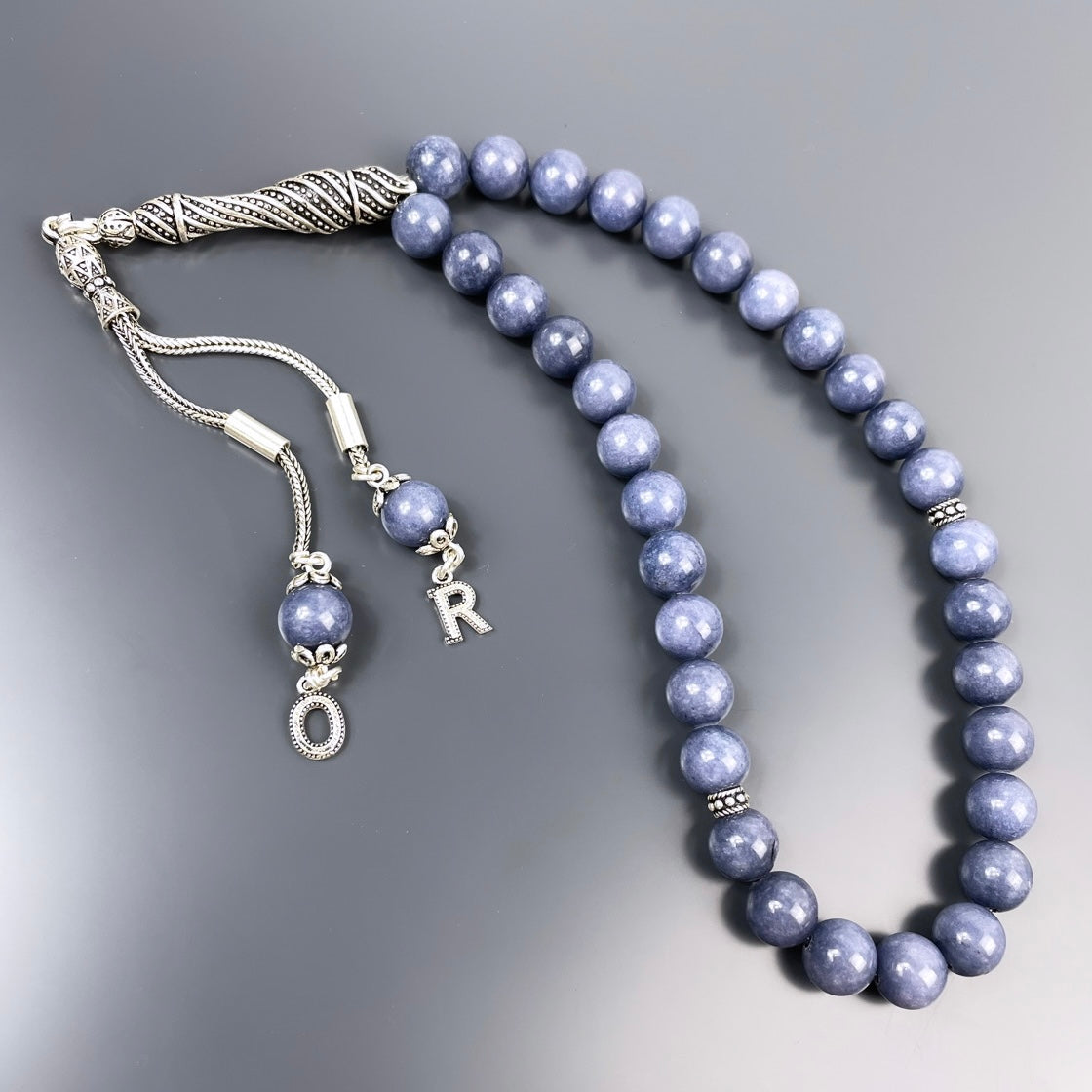 Jade Dogaltas Tesbih 925 Silver