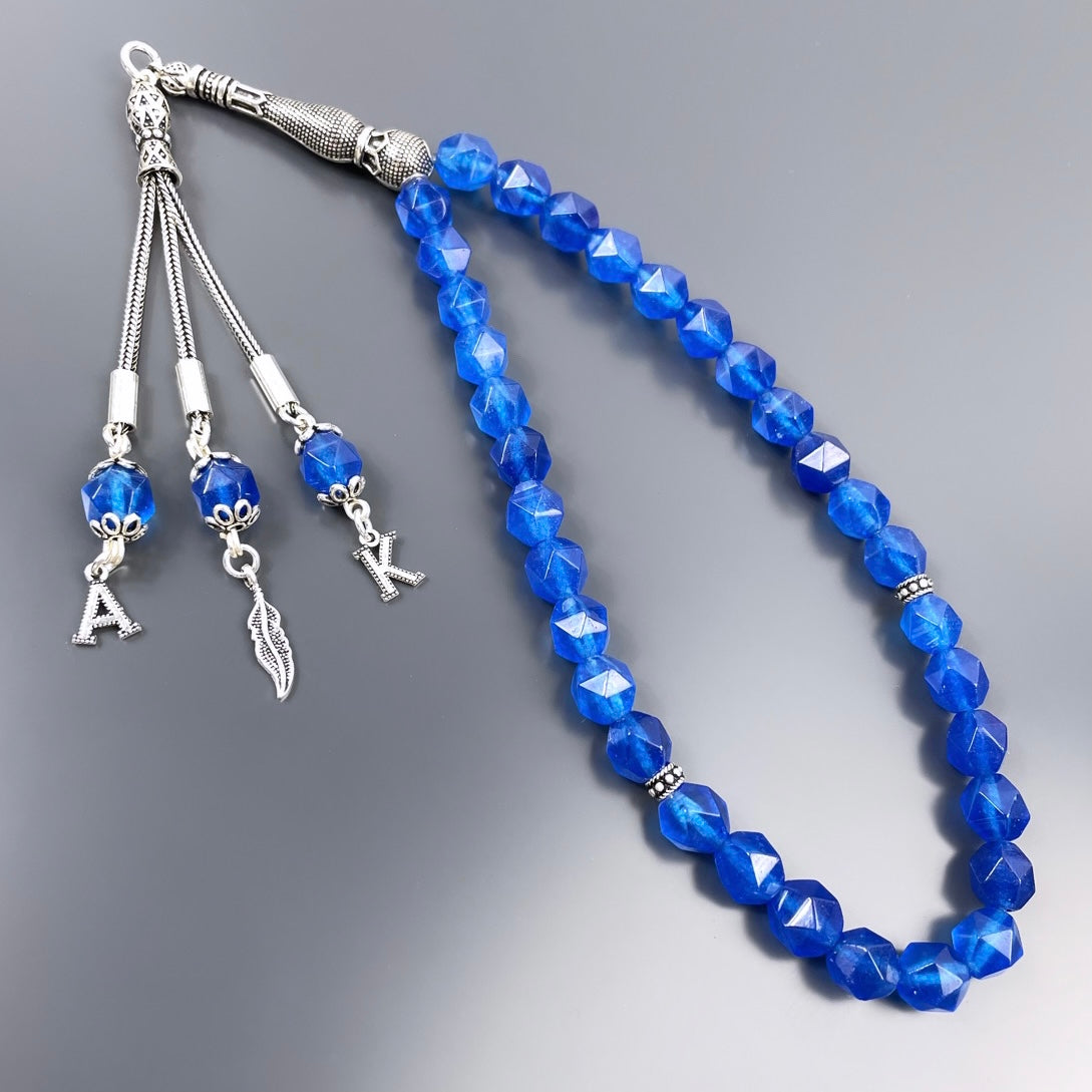 Jade Dogaltas Tesbih 925 Silver