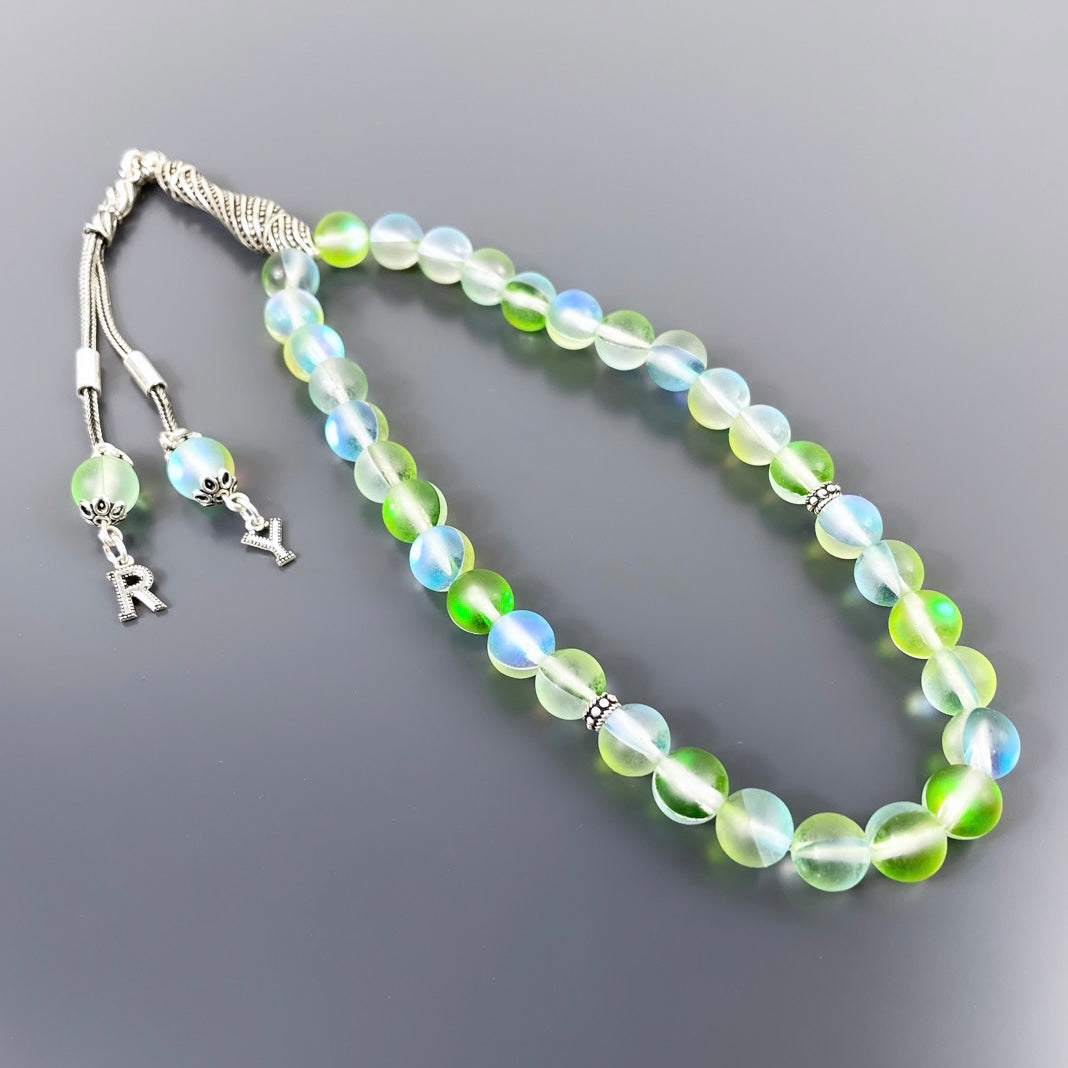 Thermal Quarz Matt Dogaltas Tesbih 925 Silver