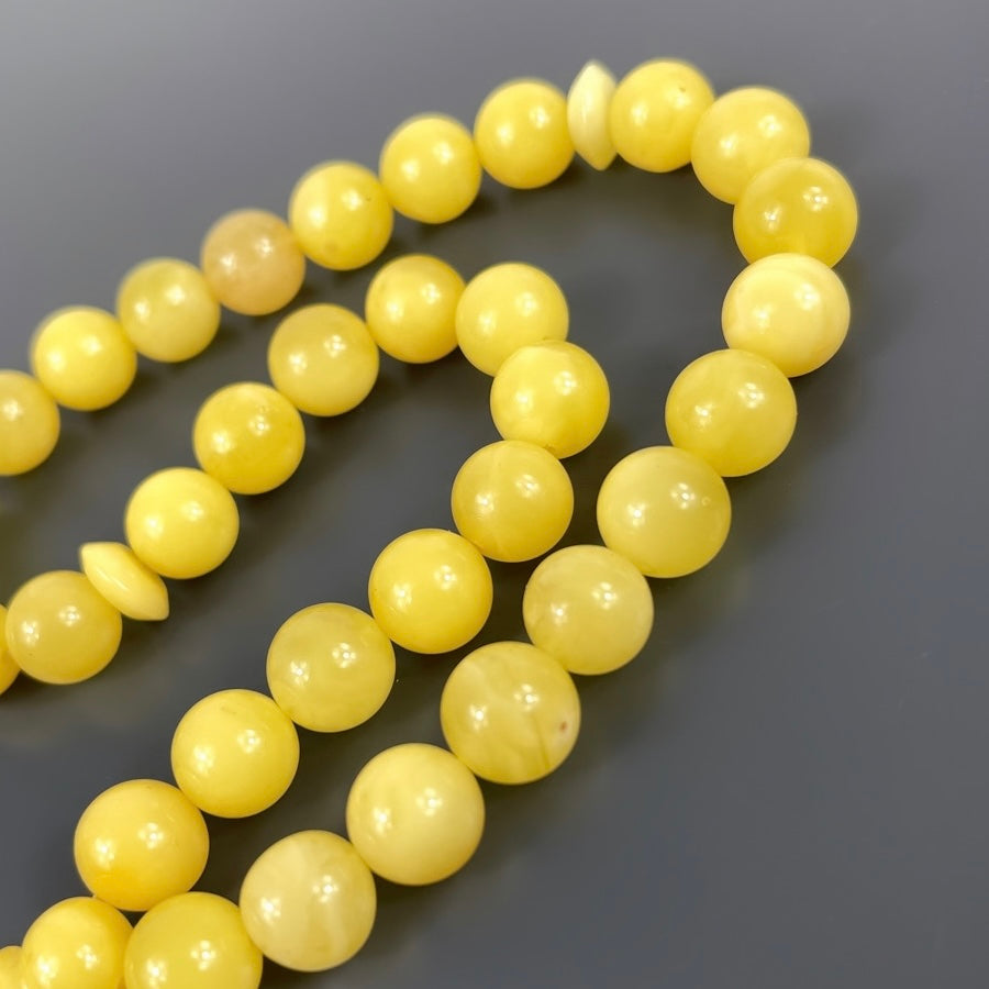 Bilek Boy Kehribar Tesbih Ay Yildiz