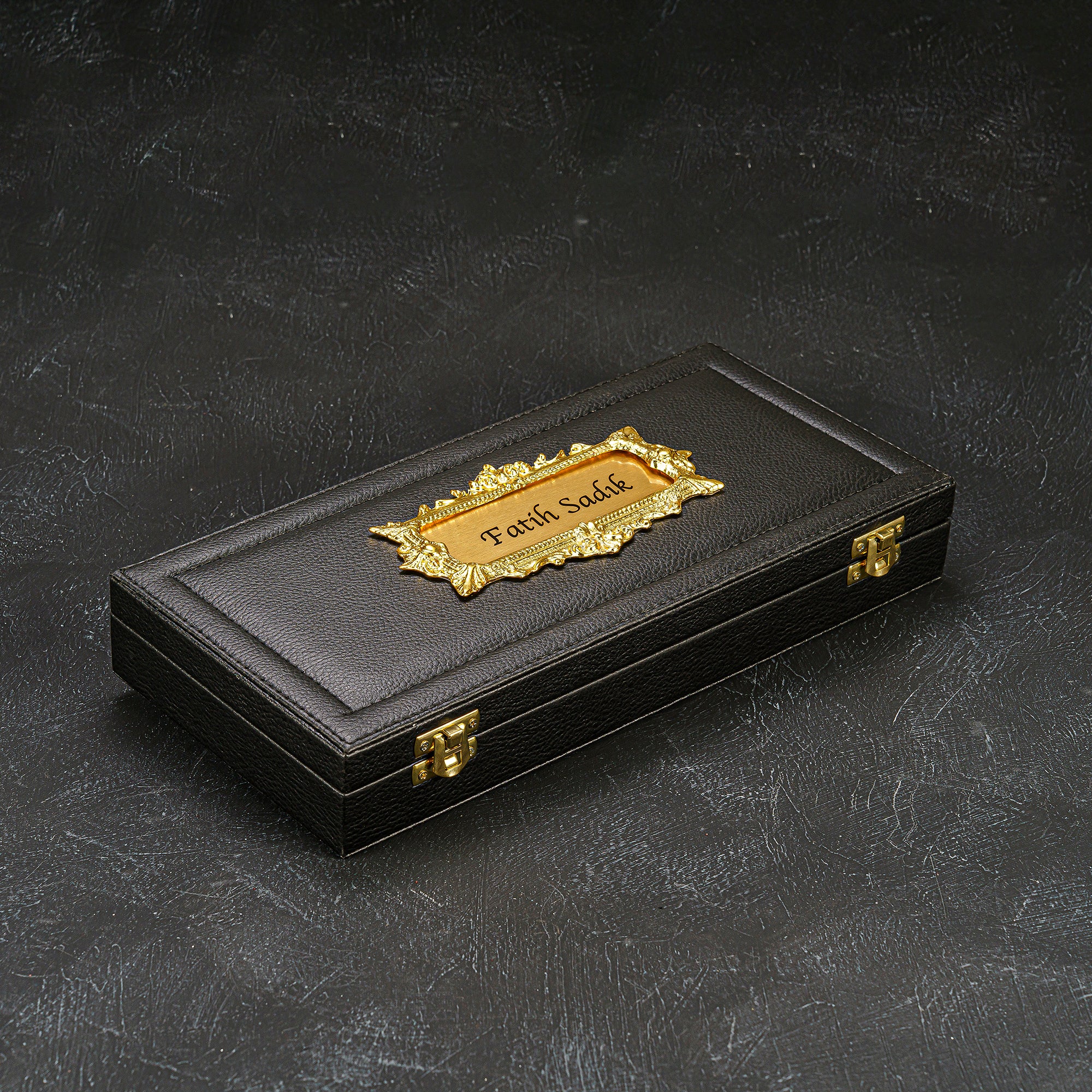 NEW Tesbih / Feuerzeug 2er Set Schwarz - Creme Box Special geschenkset akik kehribar oltu dua ayet zikir