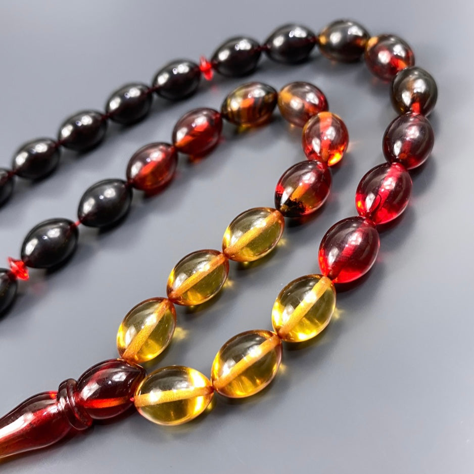 SIKMA Kehribar Tesbih / Gebetskette personalisiert mit Logo