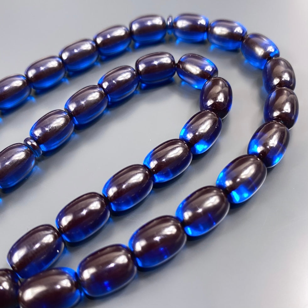 Parlament Renk SIKMA Kehribar Tesbih / Gebetskette personalisiert mit Logo