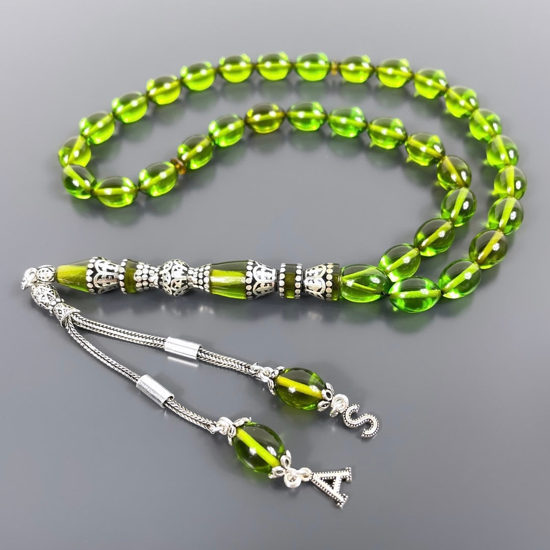 Ates / SIKMA Nakkas Kehribar Tesbih- Gebetskette personalisiert