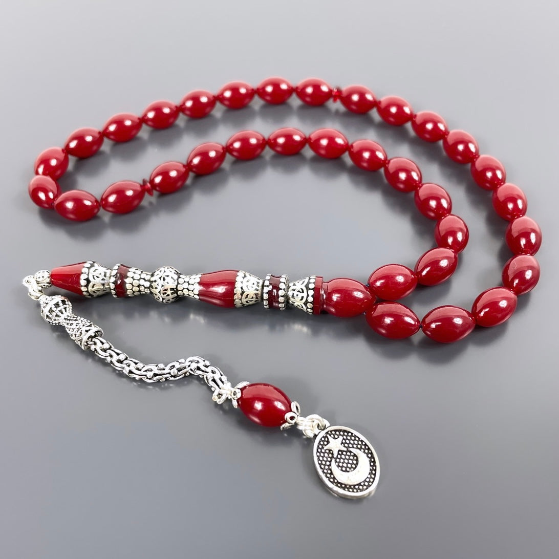 Ates / SIKMA Nakkas Kehribar Tesbih- Gebetskette