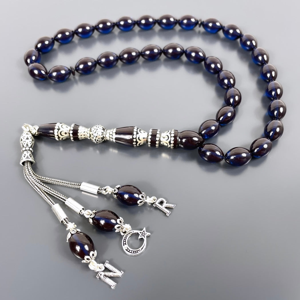 Ates / SIKMA Nakkas Kehribar Tesbih- Gebetskette personalisiert