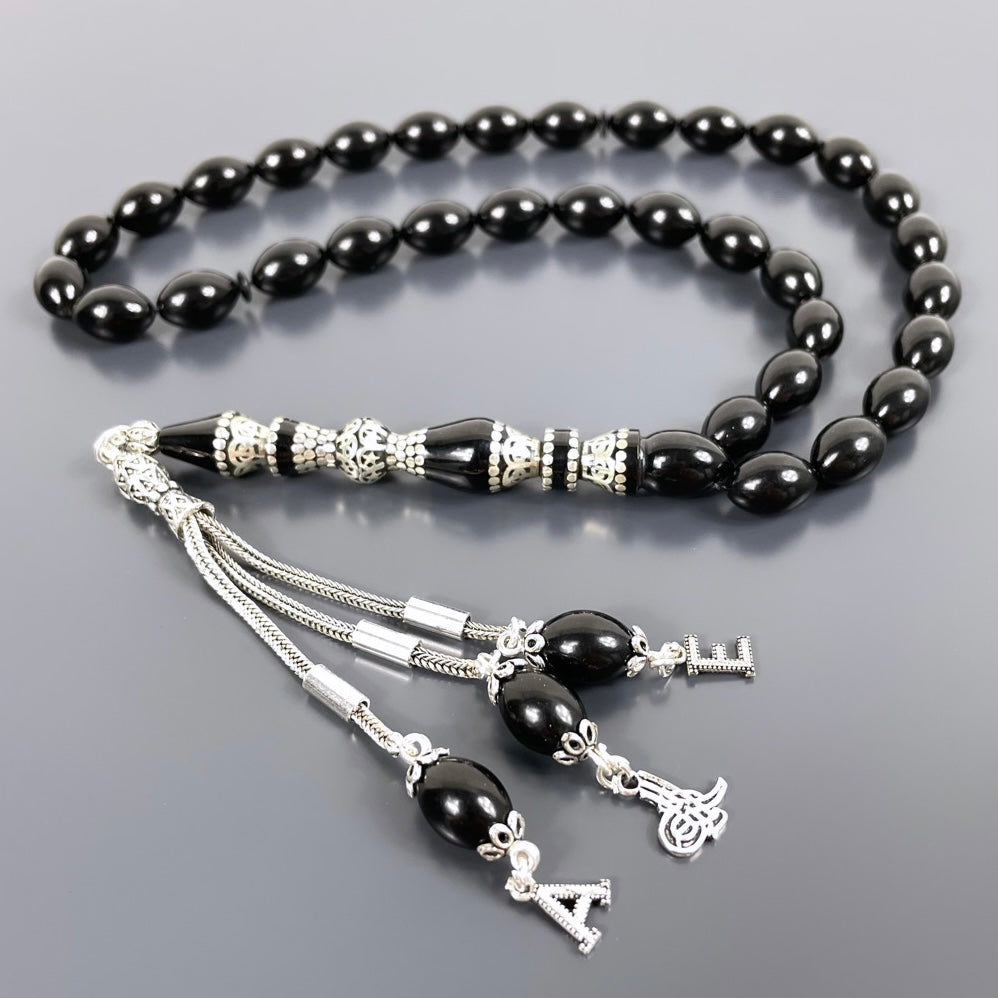 Ates / SIKMA Nakkas Kehribar Tesbih- Gebetskette personalisiert