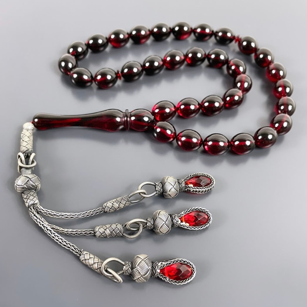 Ates- SIKMA Kehribar Tesbih / Gebetskette