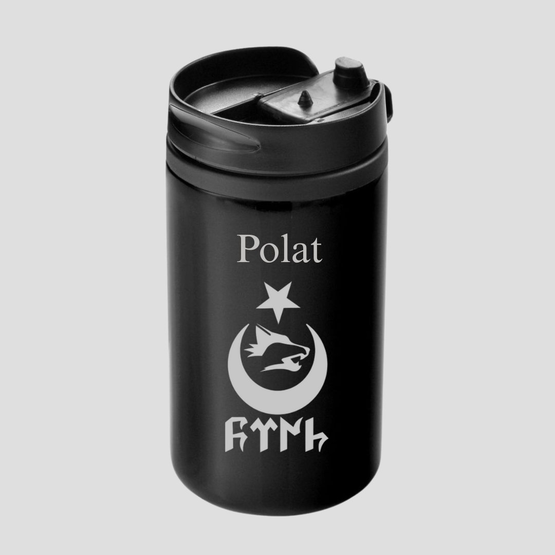 Thermobecher / Kaffebecher Ay Kurt Türk Logo