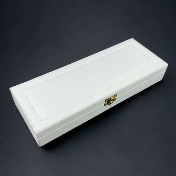 Tesbih Box Weiss / Creme Orta Boy Geschenkset – Wunschtext