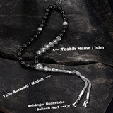 Tesbih mit Namen Gebetskette Personalisiert misbah allah muhammed dua sabir sükür
