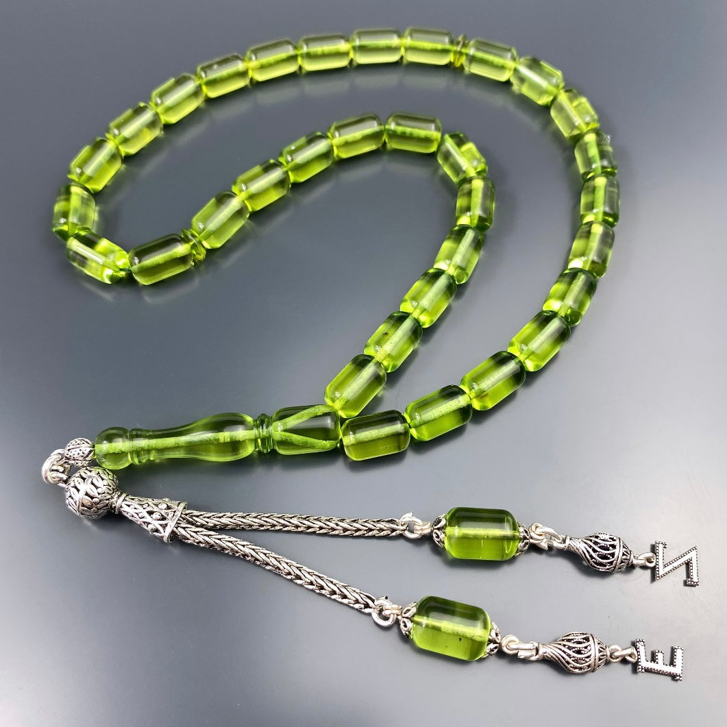 Kehribar Tesbih Gebetskette Perlenkette Männerschmuck Tesbih mit Namen personalisiert namaz tesbih