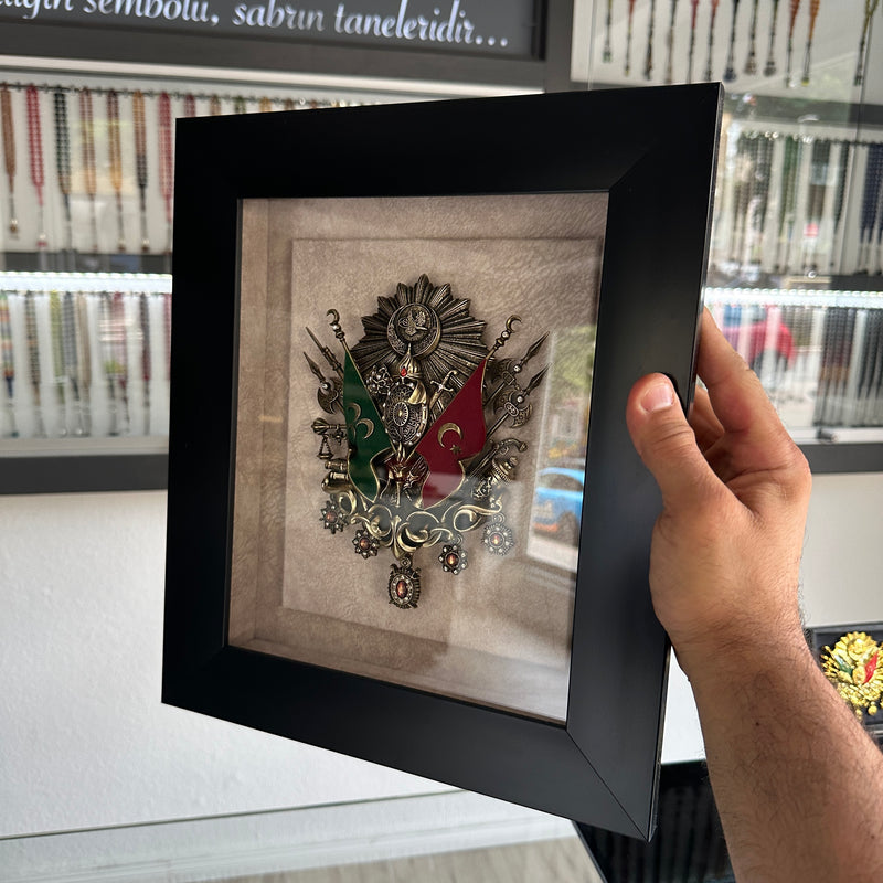 Osmanli Armasi Bilderrahmen Dekor Özel Tasarim