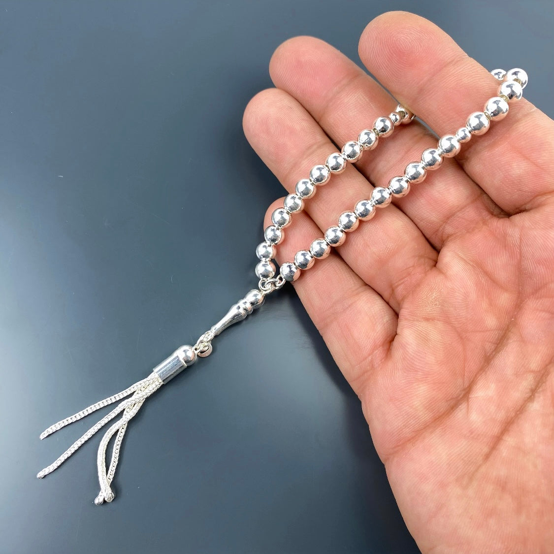 Tesbih Silber 925  Mini Misket Kesim