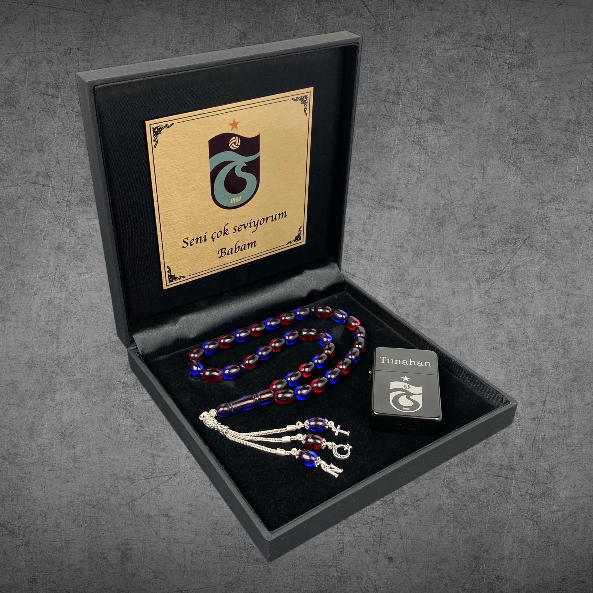 Tesbih mit Namen und Geschenkbox personalisiert mit einem Wunschtext Geschenk etui islamische geschenke perlenkette männerschmuck Kehribar tesbih Feuerzug mit Namen personalisiert Baba evlat özel hediye babalara, Valentinstag Geschenk, Bayram Geschenk Gebetskette, Baba Hediye, Vatertag, Muttertag, Zuckerfest Islamische geschenke, Beste geschenk idee, Männer ketten