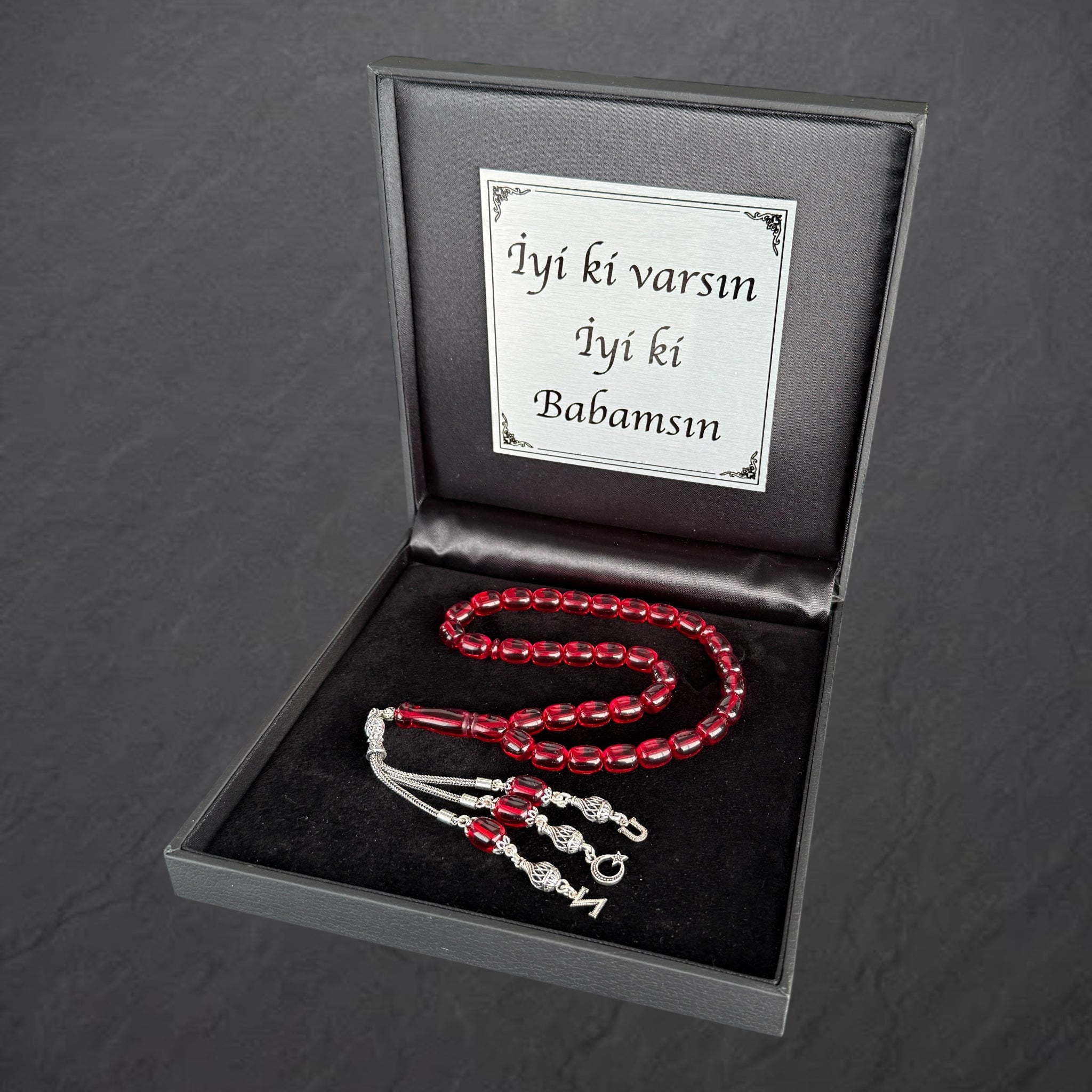 Kehribar rot geschenkbox