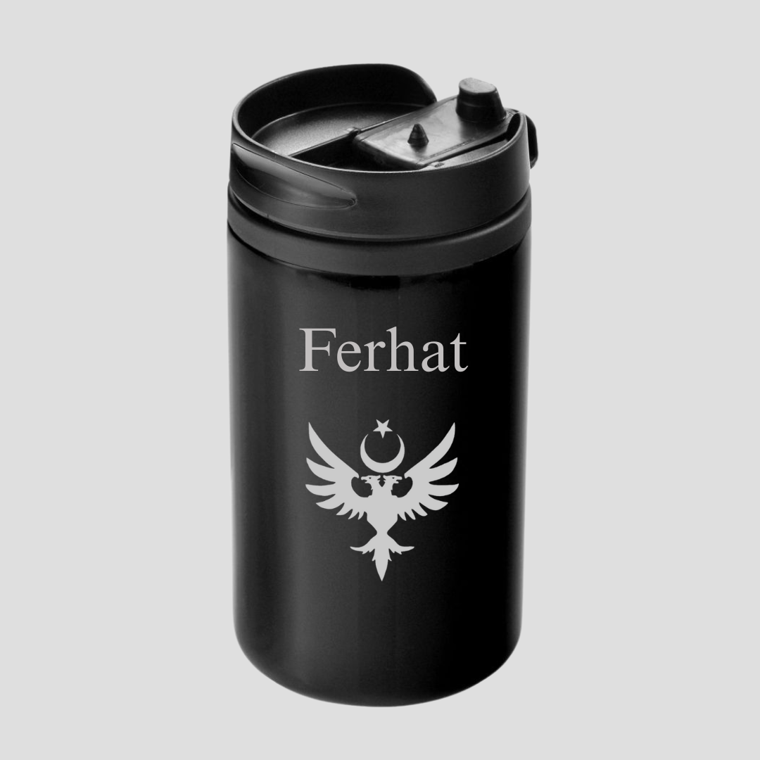 Thermobecher / Kaffebecher Türk Ay Yildiz Kartal Logo