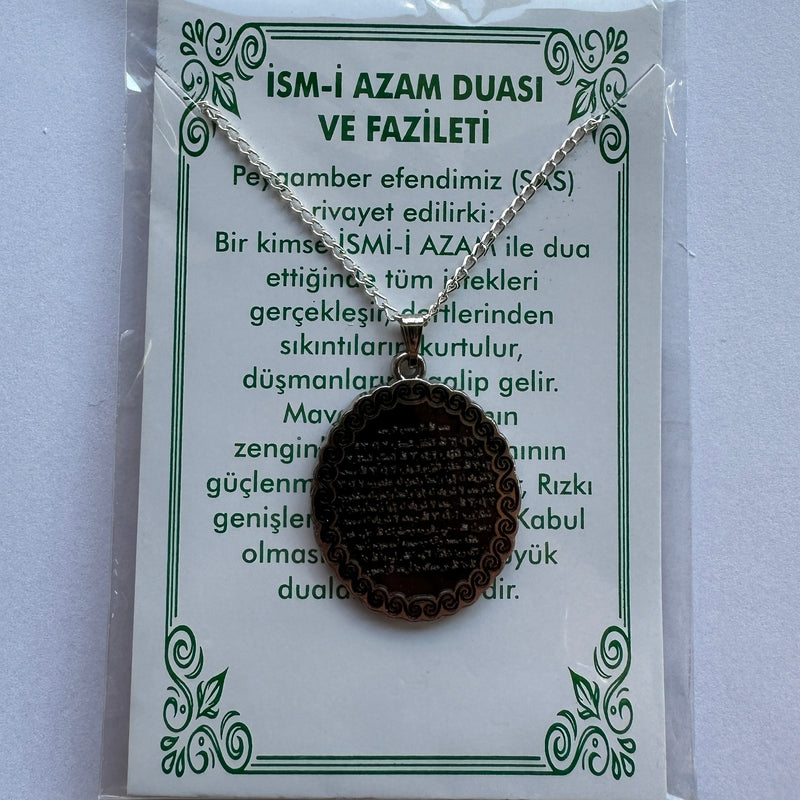 Ism-i Azam Duasi Kolye Metall