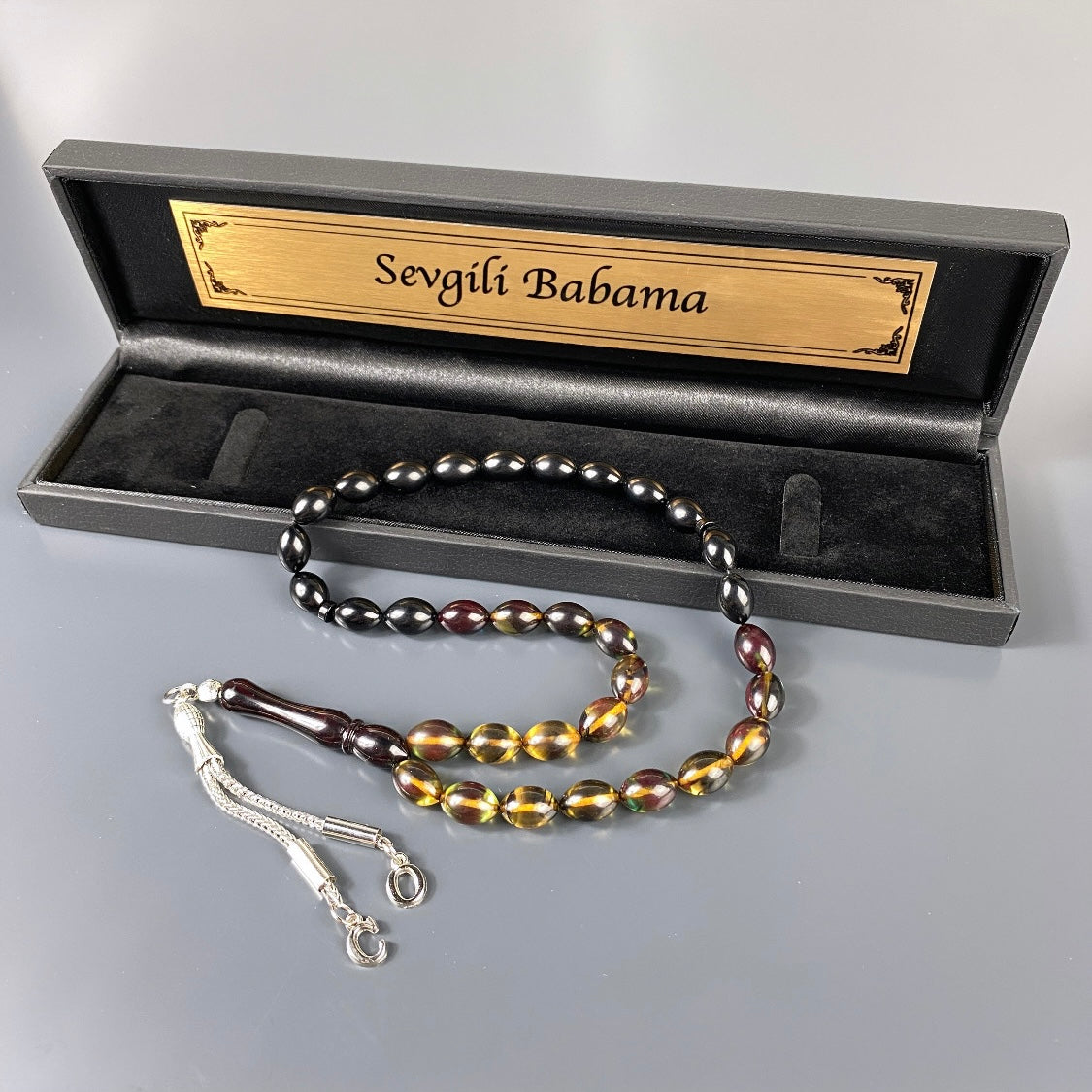 Elegantes Tesbih Geschenkset mit Gravur aus Deutschland