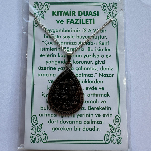 Kitmir Duasi Kolye Halskette Metall