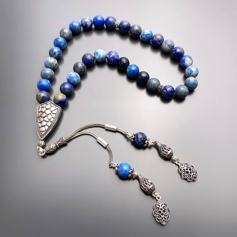 Lapis Lazuli Dogaltas Tesbih 925 Silber