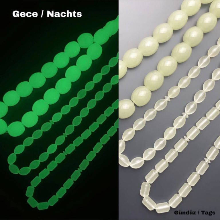 Kedigözü Tesbih / Leuchtender Tesbih 9,5x 9,5mm